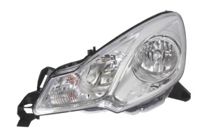 Far fata Stanga (H1/H7, electric, cu motor, culoare insert: cromat) potrivit CITROEN C3 I, C3 II, DS3 - Img 1
