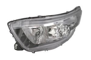 Far fata Stanga (H1/H7/W21W/W5W, electric, cu motor, culoare insert: negru) potrivit IVECO DAILY VI - Img 1