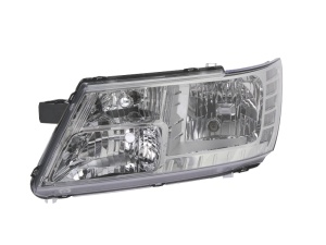Far fata Stanga (H11/HB3, electric, fara motoras, culoare insert: cromat, culoare semnalizator: transparent) potrivit FIAT FREEMONT