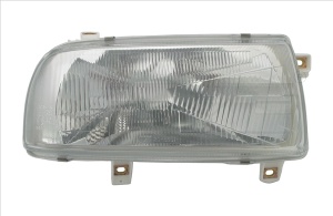 Far fata Stanga (H4, electric, fara motoras, culoare insert: argintiu) potrivit VW VENTO 01.91-09.98 - Img 3