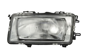 Far fata Stanga (H4, electric, fara motoras, culoare insert: argintiu) potrivit AUDI 80 B3, COUPE B2, COUPE B3, QUATTRO 1986-1991