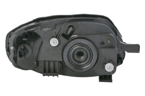 Far fata Stanga (H4, electric, fara motoras, culoare insert: cromat, culoare semnalizator: transparent) potrivit HYUNDAI ACCENT II - Img 4