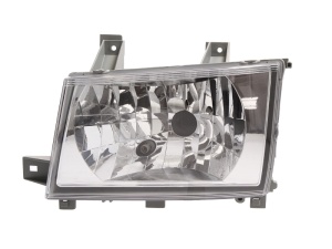 Far fata Stanga (H4, electric, fara motoras, culoare insert: cromat) potrivit MITSUBISHI FUSO - Img 1