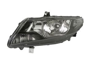 Far fata Stanga (H4, electric, manual, fara motoras, culoare insert: gri, culoare semnalizator: alb) potrivit HONDA CITY, CITY IV, CITY V, CR-Z, JAZZ III -12.11 - Img 1