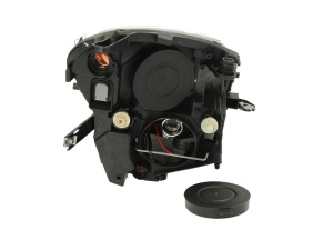Far fata Stanga (H7, electric, cu motor, culoare insert: negru, culoare semnalizator: galben) potrivit ALFA ROMEO MITO, SPIDER - Img 2