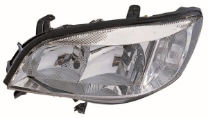 Far fata Stanga (H7/HB3, electric, fara motoras, culoare insert: cromat) potrivit OPEL ZAFIRA A - Img 1