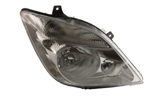 Far fata Stanga (H7/PY21W/W5W, electric, fara motoras, bec, culoare insert: argintiu, culoare semnalizator: galben) potrivit MERCEDES SPRINTER 3,5-T (B906), SPRINTER 3-T (B906) dupa 2006