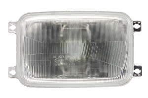 Far stanga/dreapta (H4, manual, fara motor, culoare insert: argintiu) potrivit VOLVO F10, F12, F16, FL10, FL12, FL4, FL6, FL7, FS7 01.76-08.00 - Img 1