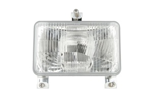 Far stanga/dreapta (H4, manual, main bulb seal, culoare insert: crom platinat) potrivit MASSEY FERGUSON 200, 2000, 300, 3000, 6000, 9000; SAME ANTARES, AQUA SPEED, ARGON, ARGON 3, ASTER, BUFFALO - Img 1