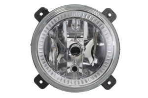 Far stanga/dreapta (H7/W5W, electric, cu motor, 24V, Funcții lumini: Faza scurtă, lumini pozitie, culoare insert: crom platinat) potrivit FORD CARGO II 01.08- - Img 1