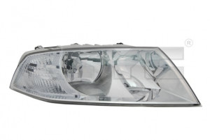 Far Stanga (H1/H7, electric, cu motor, culoare insertie: cromat) potrivit SKODA OCTAVIA II - Img 3