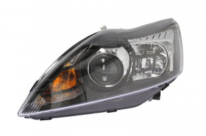 Far Stanga (H1/H7, electric, cu motor, culoare insertie: negru) potrivit FORD FOCUS II, FOCUS II/KOMBI; - Img 1