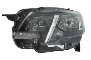 Far Stanga (H1/H7/PY21W/W21, electric, cu motor) potrivit PEUGEOT PARTNER III, RIFTER 2018-2023
