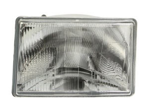 Far Stanga (H4, electric, fara motoras, culoare insert: cromat) potrivit JEEP GRAND CHEROKEE I