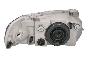 Far Stanga (H4, electric, fara motoras, culoare insert: gri, culoare semnalizator: galben) potrivit CHEVROLET AVEO / KALOS; DAEWOO KALOS - Img 2
