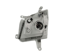 Far Stanga (H4, electric, fara motoras, culoare insert: gri, culoare semnalizator: transparent) potrivit ISUZU D-MAX I - Img 2