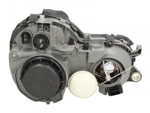 Far Stanga (H7, electric, fara motoras, culoare insertie: cromat, culoare semnalizator: transparent) potrivit MERCEDES CLK (A208), CLK (C208) - Img 2