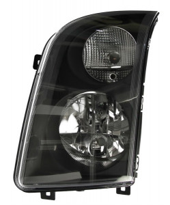 Far Stanga (H7/H7, electric, cu motor, culoare insertie: negru) potrivit VW CRAFTER 30-35, CRAFTER 30-50 04.06-07.11 - Img 1