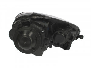 Far stanga (H7, reglaj electric, cu motoras, fundal negru) VW GOLF 2003-2009 - Img 2