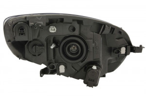Far Stanga (halogen, H4, electric, cu motor, culoare insertie: cromat, culoare semnalizator: transparent) potrivit CITROEN C1 -04.14 - Img 2