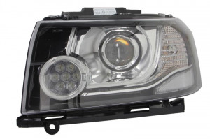 Far Stanga (HB3/LED, electric, cu motor, cu lumina de pozitie LED) potrivit LAND ROVER FREELANDER 2 potrivit LAND ROVER 2010-2014