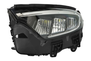 Far Stanga (LED, electric, cu motor, culoare insert: negru) potrivit MERCEDES GLC X254 dupa 2022