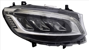 Far stanga (LED, electric, cu motor, fara DRL LED module; fara controler) potrivit MERCEDES SPRINTER 907/910/eSprinter dupa 2018 - Img 3