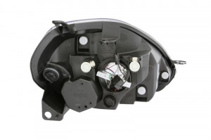 Far stanga potrivit FIAT PUNTO 2005-2012 - (H4, electric, cu motoras, fundal negru) - Img 2