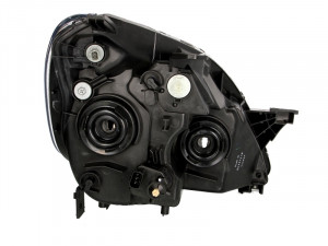Far stanga potrivit HONDA CR-V 2001-2006 - (H1, reglaj electric, cu motoras, fundal cromat) - Img 2