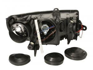 Far stanga potrivit SKODA SUPERB 2008-2013 - (H3/H7, reglaj electric, cu motoras) - Img 2