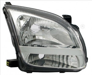 Far stanga potrivit SUBARU JUSTY III SUZUKI IGNIS I, IGNIS II - (H4, electric, fundal cromat)