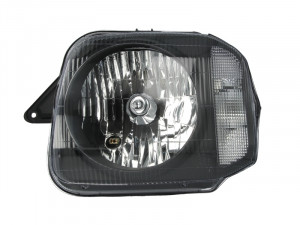 Far stanga potrivit SUZUKI JIMNY 1998-2005 - (H4, fundal cromat, fundal transparent)