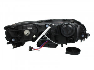 Far stanga potrivit VOLVO S60 I, V70 II, XC70 CROSS COUNTRY - (H7/H9, electric, cu motoras, fundal negru) - Img 2