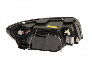 Far Stanga (xenon, D2S/HB3, electric, cu motor, culoare insertie: negru, culoare semnalizator: galben) potrivit VOLVO S40 II, V50 - Img 2
