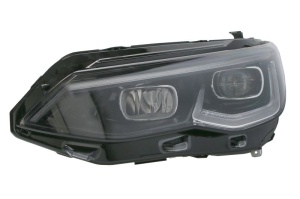 Fat stanga (LED, electric, cu motor, culoare insert: negru) potrivit VW GOLF 8 dupa 2019