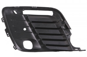 Grila bara cu locas far ceata si senzori parcare, plastic, negru potrivit PEUGEOT TRAVELLER dupa 2016 - Img 2