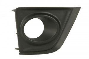 Grila bara cu locas lampa ceata, plastic potrivit TOYOTA COROLLA SDN E17 06.13-07.16 - Img 1