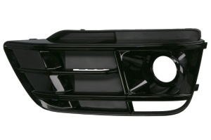 Grila bara fata dreapta potrivit Audi Q5 FY 2017-2020 - plastic, negru lucios