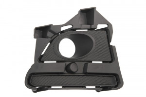 Grila bara fata dreapta potrivit FORD USA MUSTANG 2010-2015 - (locas proiector, plastic, negru)