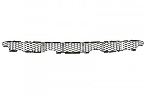 Grila bara fata potrivit BMW X5 (E53) 2003-2006 - (inferior, plastic, argintiu)