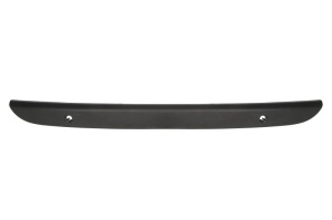 Grila bara fata potrivit Dodge DURANGO III 2014-2017 - plastic, negru, Mijloc, cu gauri pentru senzorii de parcare, Fisie grila Superior
