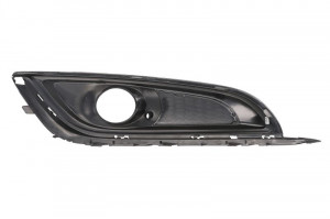 Grila bara fata stanga potrivit OPEL INSIGNIA A 2013-2017 - cu locas proiectoare, plastic, negru - Img 2