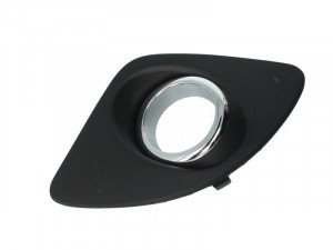 Grila bara Stanga cu locas proiector, crom/negru potrivit KIA CEE'D 2006-2012 Break / Hatchback 2006-2009