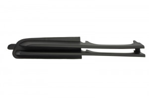 Grila bara Stanga plastic, negru, TUV potrivit BMW 3 E46 1997-2007 1998-2001