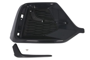 Grila bara stanga potrivit Honda CIVIC X 2015-2018 - plastic, negru-mat
