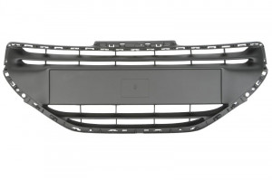 Grila fata potrivit PEUGEOT 208 I, 208/HATCHBACK 1.0-1.6D 2012-2019 pana in 2015 - (ALLURE, negru)
