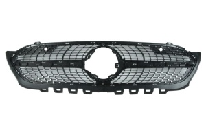 Grila radiator cu orificiu pentru camera, negru/crom potrivit MERCEDES A-KLASA W177 2018-2022