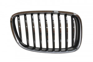 Grila radiator Dreapta potrivit BMW 5 GRAN TURISMO (F07) 2.0D-4.4 2009-2017 - (crom/negru)