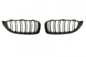 Grila radiator Dreapta/Stanga set, model pachet M, negru potrivit BMW 4 F32, F82, 4 F33, F83 1.5-3.0D dupa 2013 2013-2017
