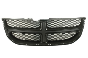 Grila radiator Fata potrivit DODGE GRAND 3.6/3.6ALK/4.0 dupa 2007 dupa 2011 - (negru)